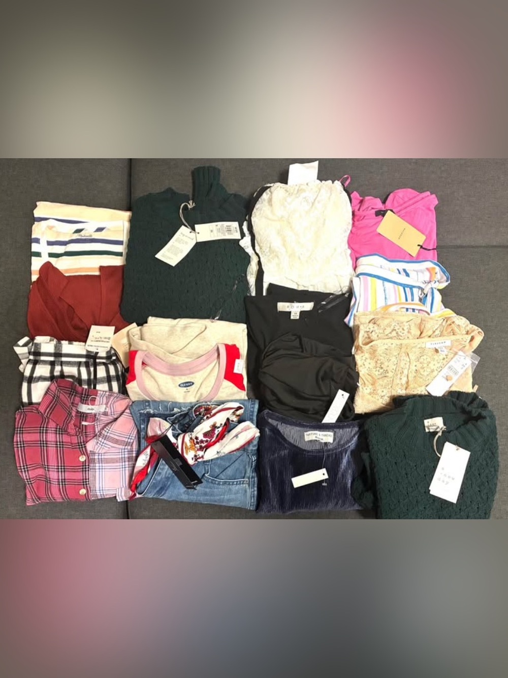 Women’s 15 piece clothing bundle size XS NWT Nordstrom: mixed brands